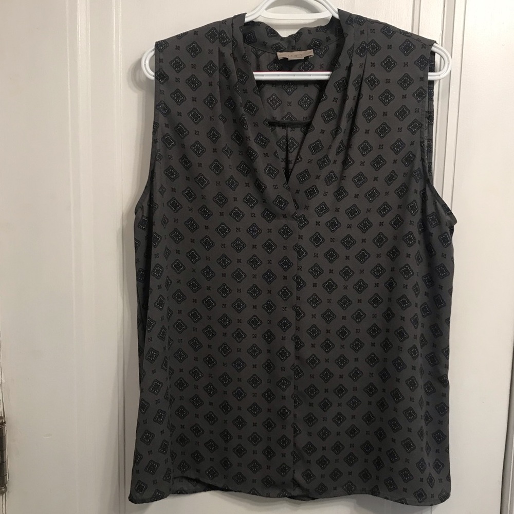 Loft sleeveless top